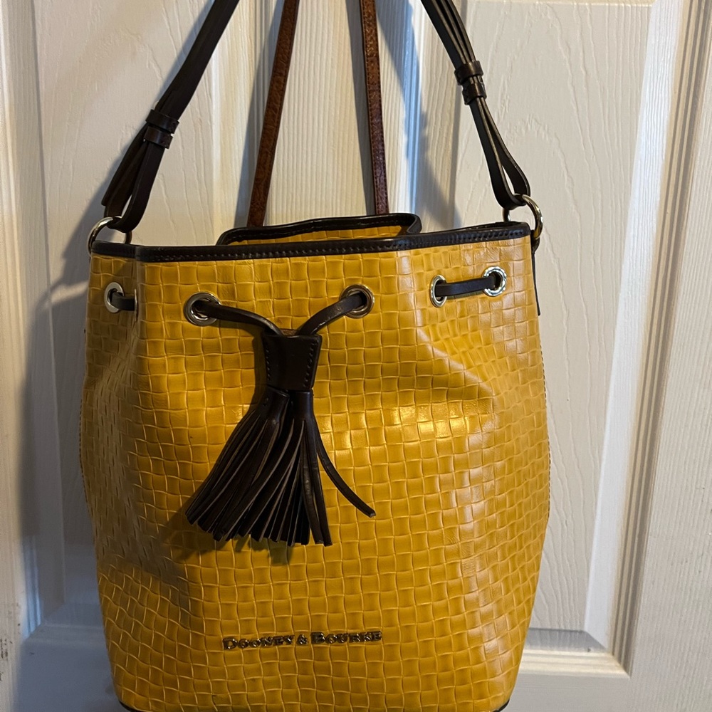 Dooney & Bourke bucket handbag.